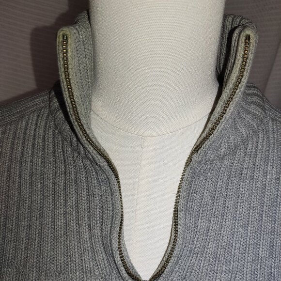 Calvin Klein Jeans‎ pullover gray grey cotton sweater | Size Medium - Picture 10 of 16